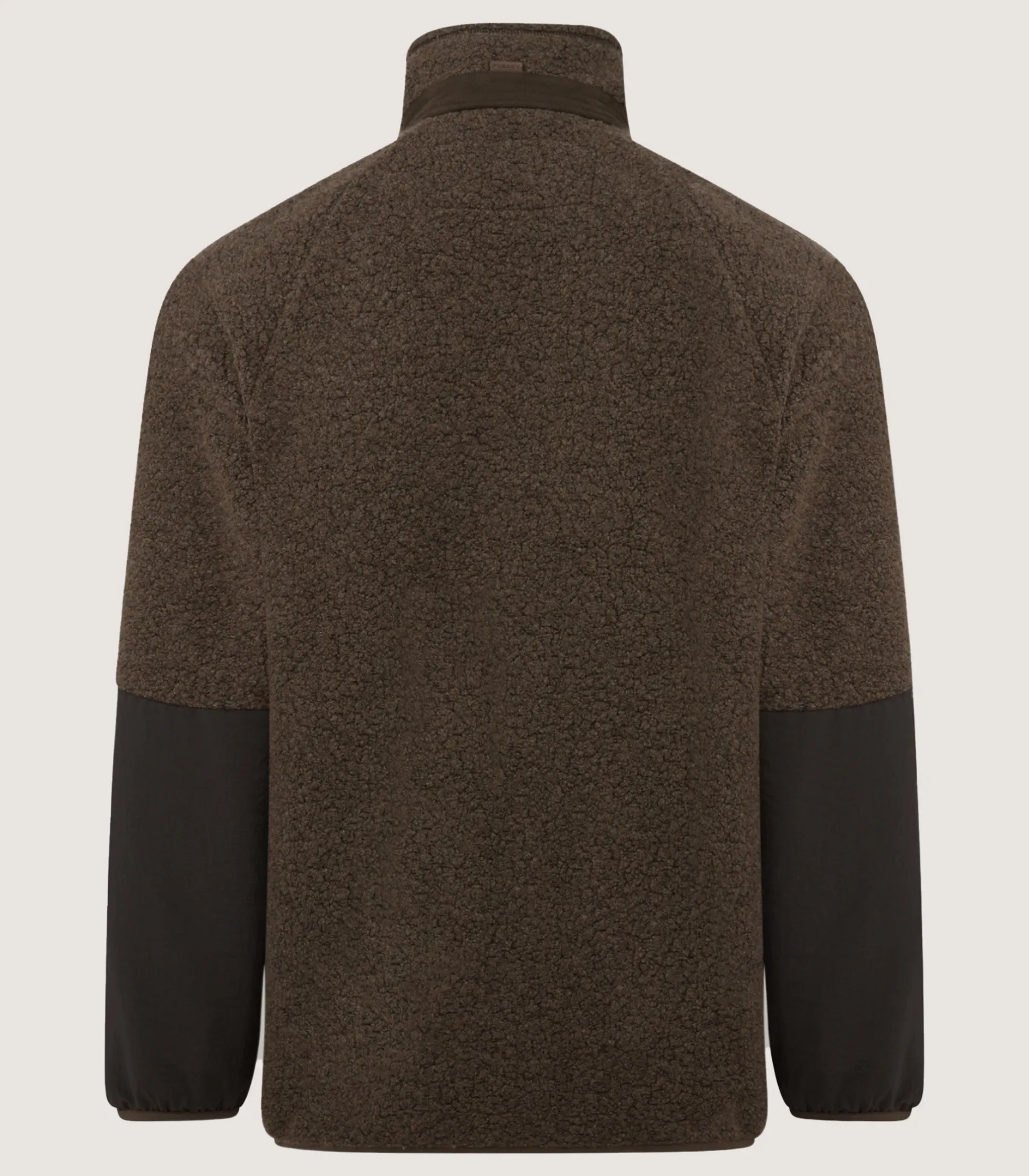 Men's Merino Lux Fleece Jacket In Walnut