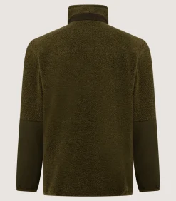 Men's Merino Lux Half Zip Sporting Fleece In Lichen
