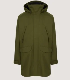 Men's Northumberland 2-In-1 Lightweight Coat In Pine Green