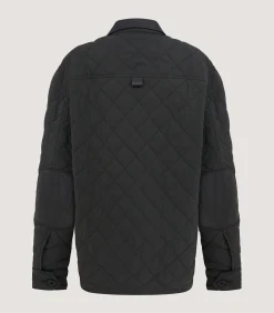 Men's Padded Barn Jacket In Loden