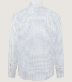 Men's Pale Indigo Double Pocket Shirt