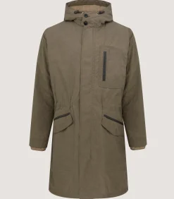 Men's Ridge Parka Jacket In Tobacco