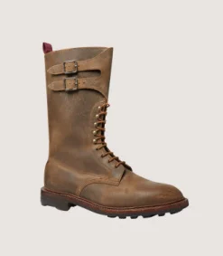 Men's Rough Out Nubuck Twin Strap Boot With Ridgeway Sole In Tan
