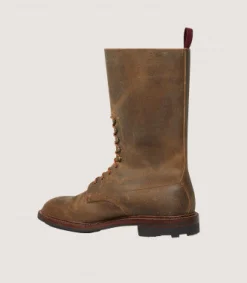 Men's Rough Out Nubuck Twin Strap Boot With Ridgeway Sole In Tan
