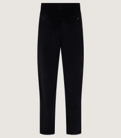 Men's Side Buckle Trouser In Black