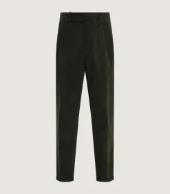 Men's Side Buckle Trouser In Loden