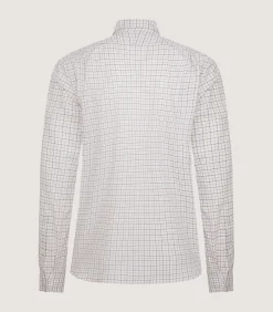 Men's Summer Sporting Tattersall Double Cuff Shirt