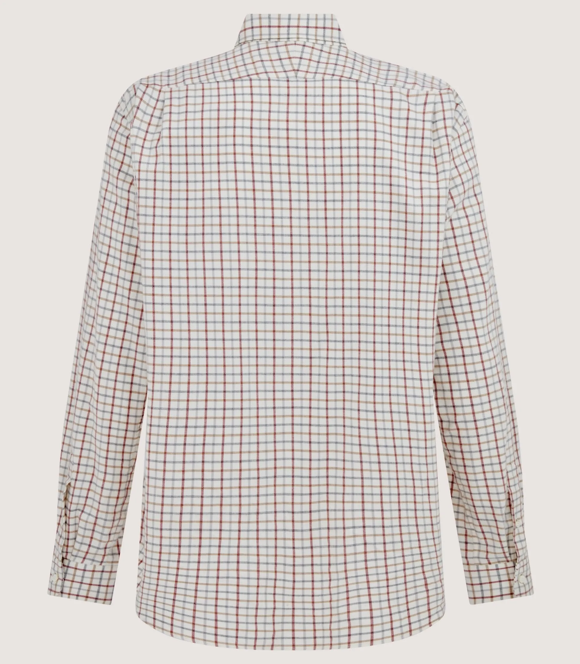 Men's Tattersall Sporting Shirt in Audley Red