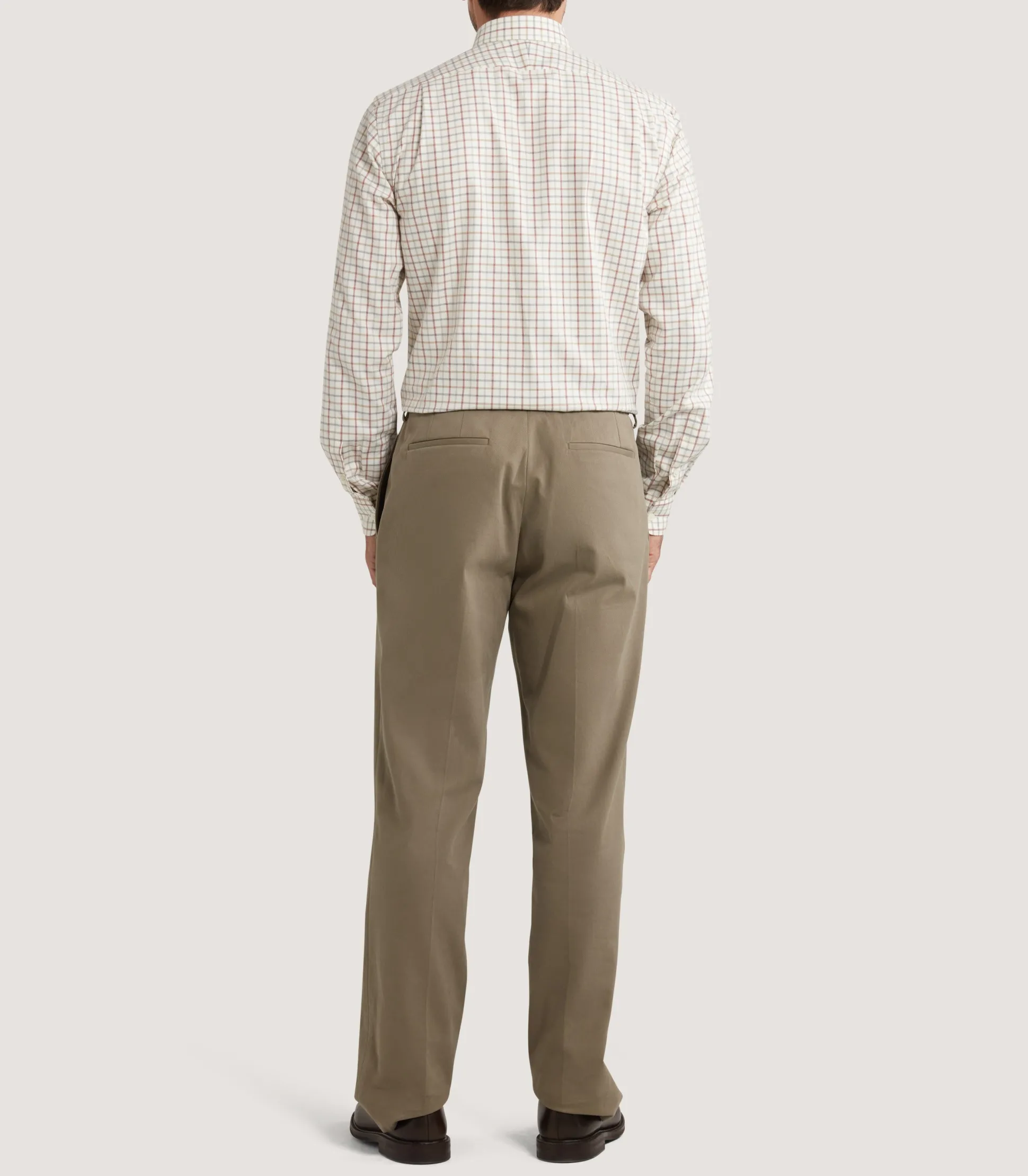 Men's Tattersall Sporting Shirt in Audley Red