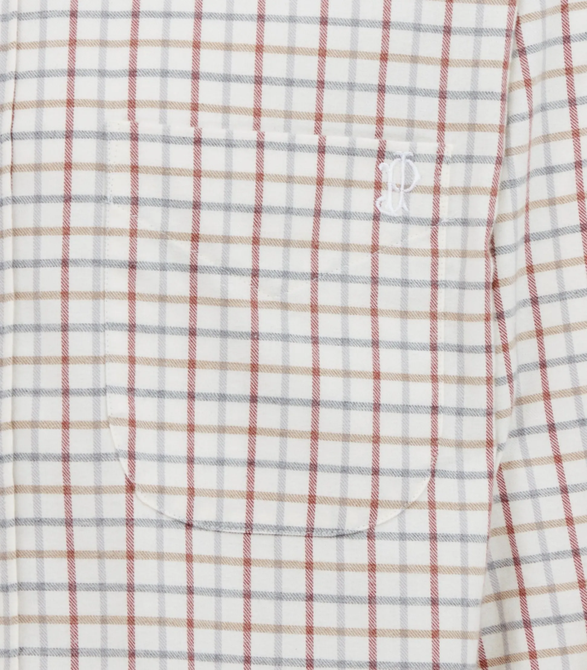 Men's Tattersall Sporting Shirt in Audley Red