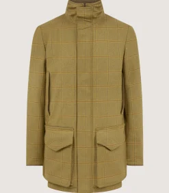 Men's Technical Tweed Field Coat In Berkshire