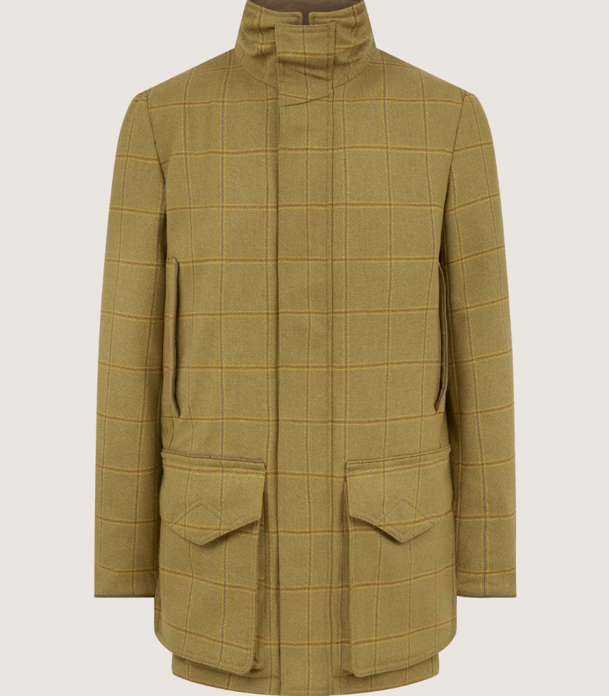 Men's Technical Tweed Field Coat In Berkshire