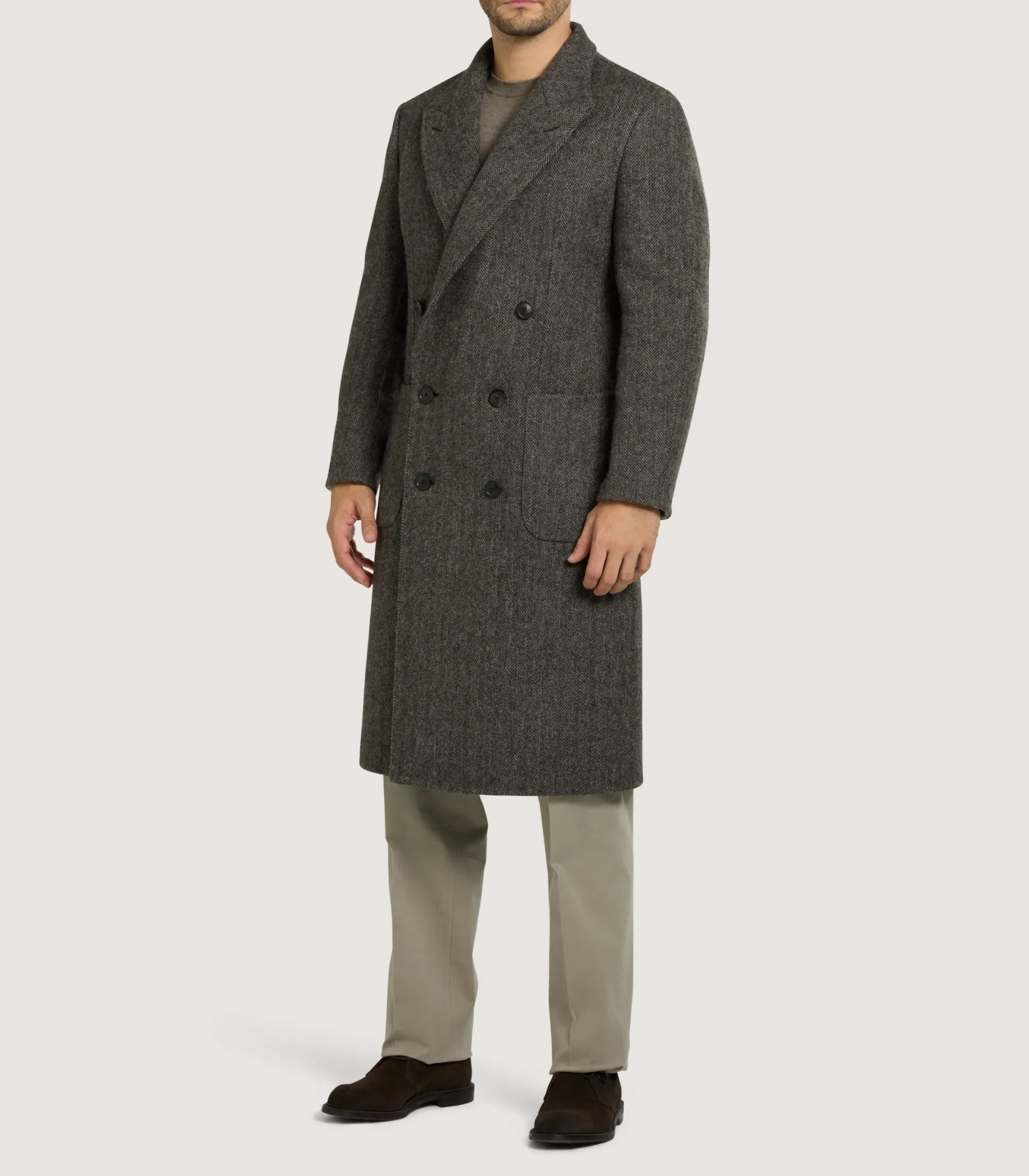 Men's Town and Country Coat In Antler