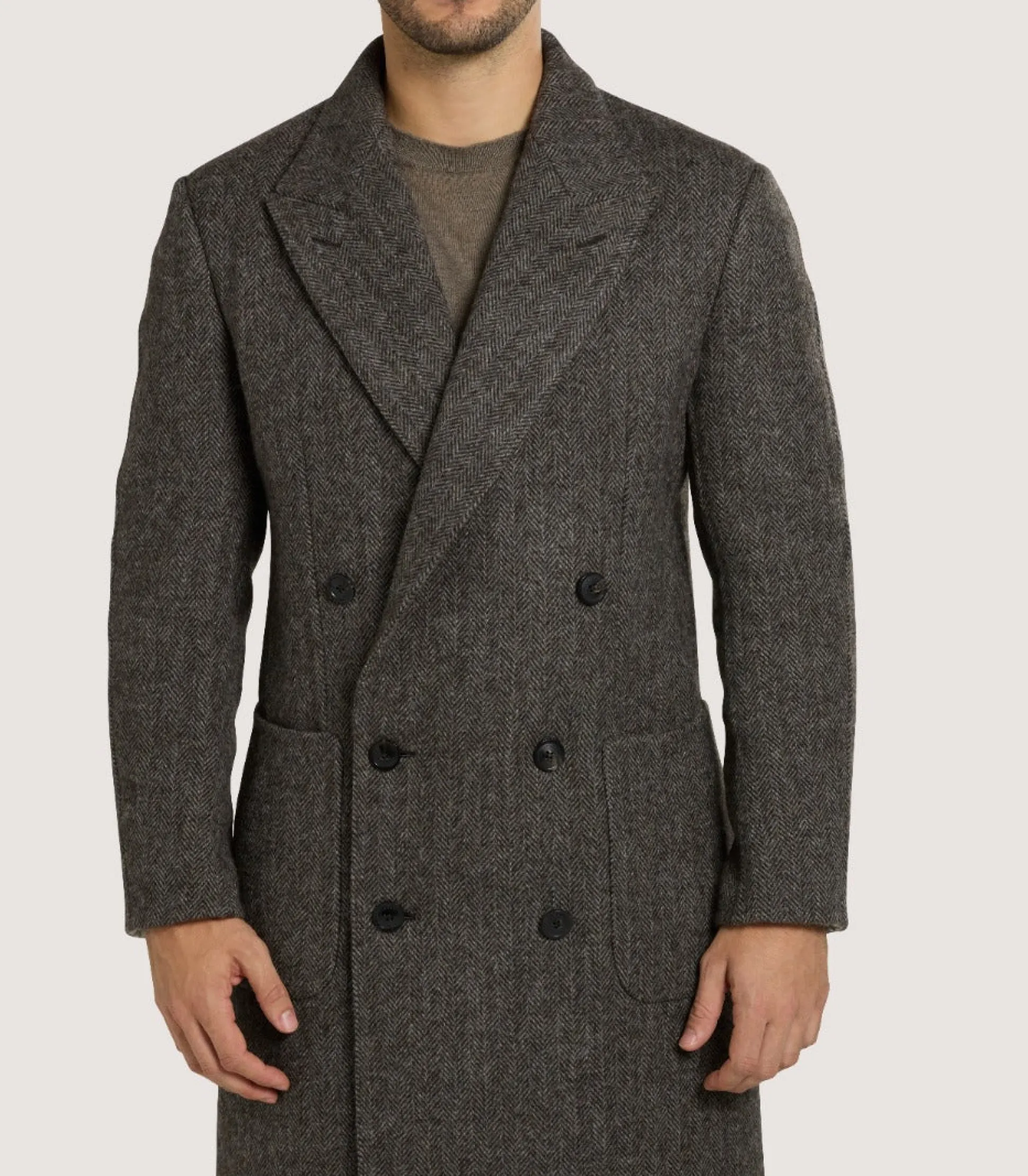 Men's Town and Country Coat In Antler