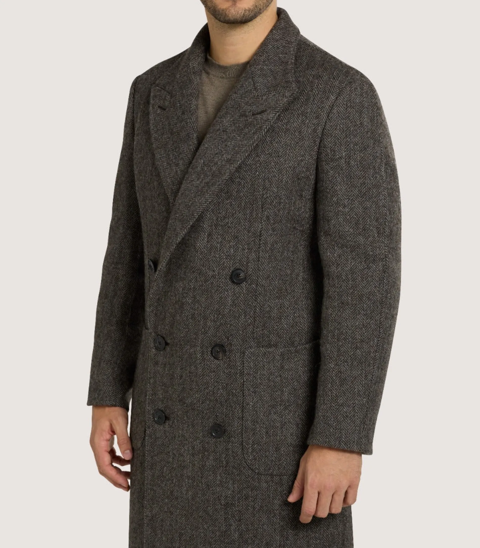 Men's Town and Country Coat In Antler