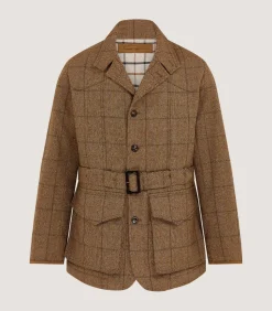 Men's Tweed Norfolk Jacket in Morar