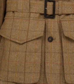 Men's Tweed Norfolk Jacket in Morar