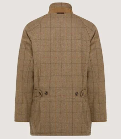 Men's Tweed Raglan Field Coat in Morar
