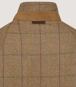Men's Tweed Raglan Field Coat in Morar