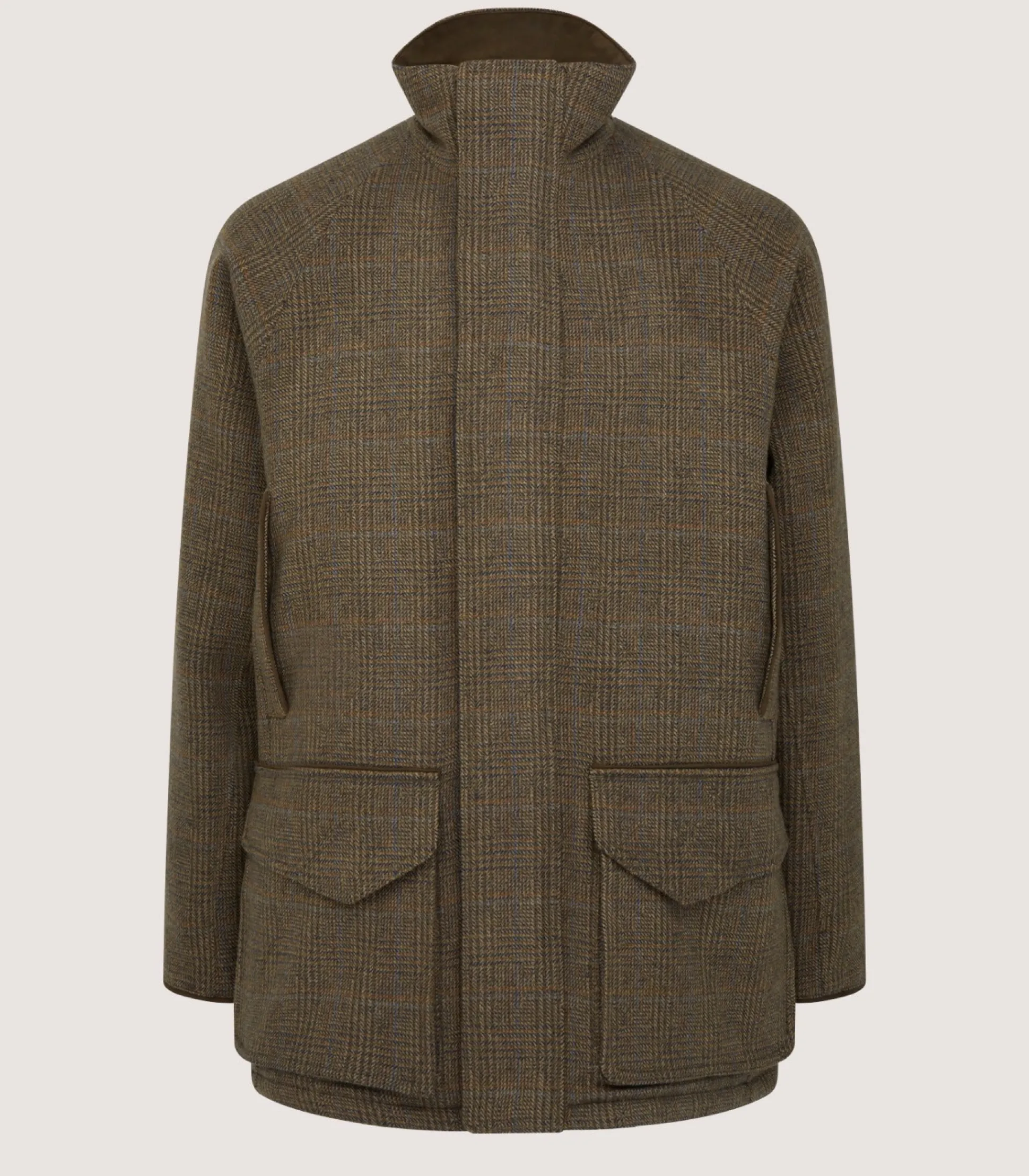 Men's Tweed Raglan Field Coat in Morlich