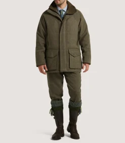 Men's Tweed Raglan Field Coat in Morlich