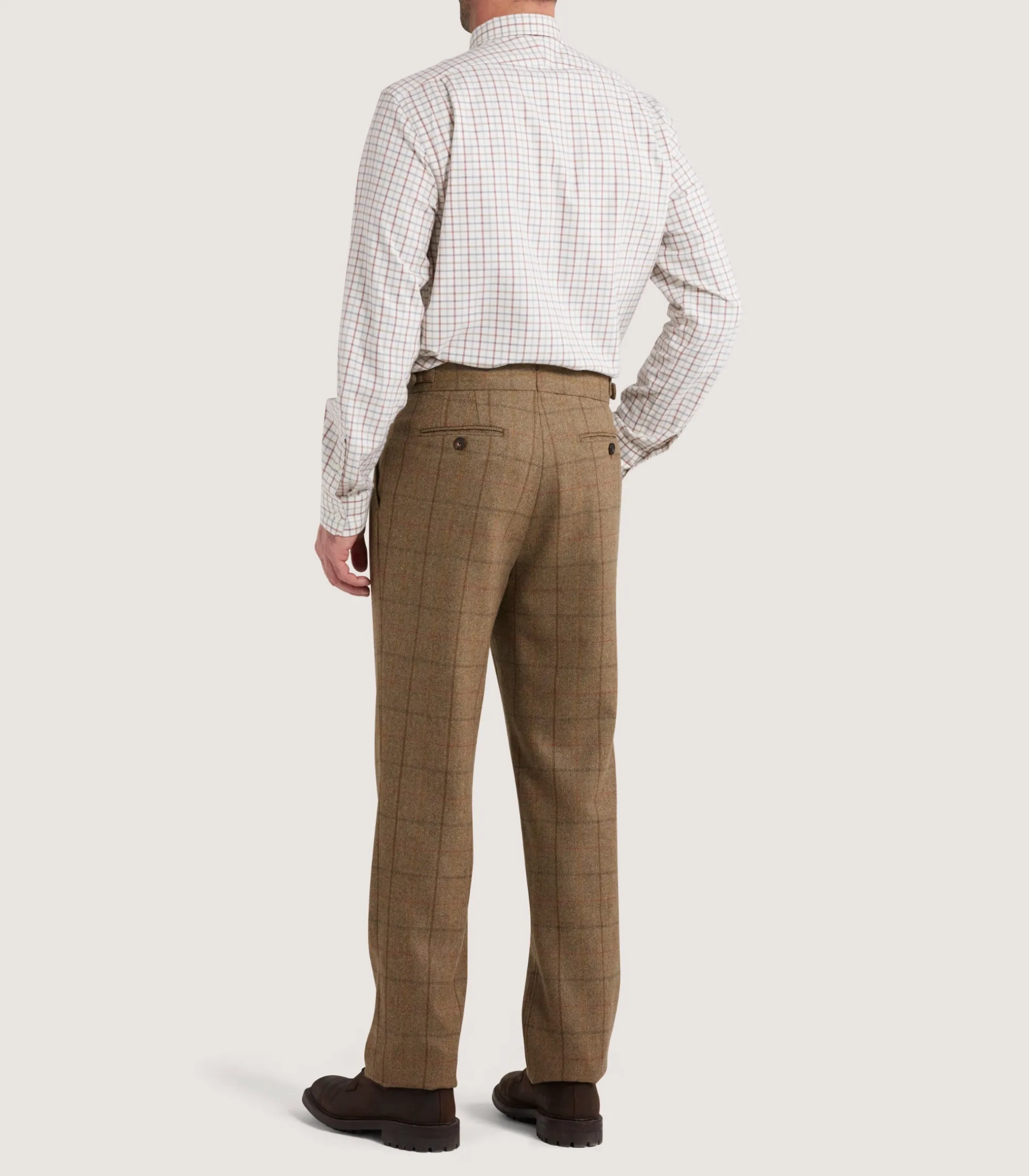 Men's Tweed Sporting Trouser in Morar