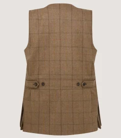 Men's Tweed Sporting Vest in Morar