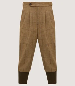 Men's Tweed Two Pleat Breek with Storm Cuff in Morar