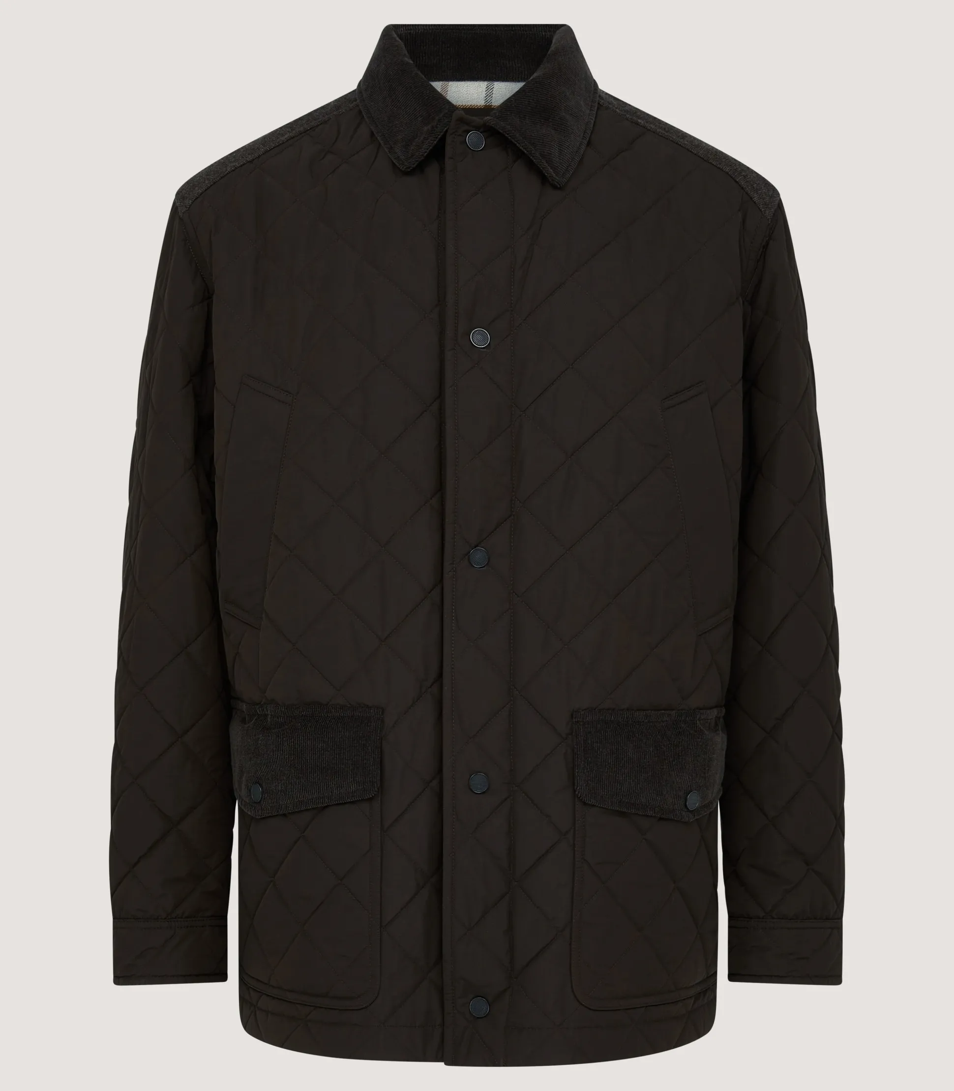 Men's Winchester Quilted Jacket in Walnut