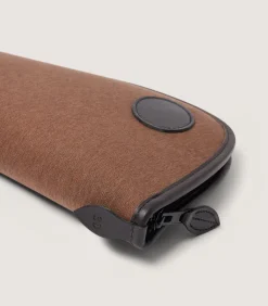 Nettle Canvas Gun Cover In Walnut