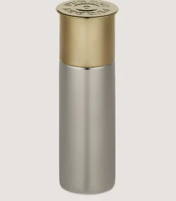 Pewter Cartridge Flask In Pewter