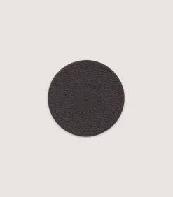 Purdey Leather Featherburst Coaster