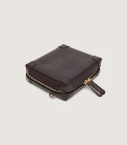 Purdey X White Spot Walnut Pipe with Leather Case