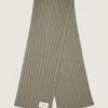 Ribbed Chunky Scarf in Sage