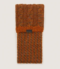 Stornoway Socks in Gold Brown