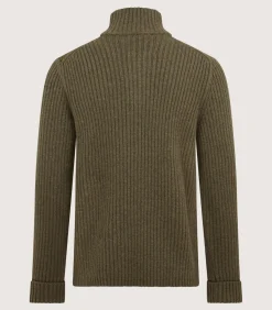Unisex Quarter Zip Commando Sweater