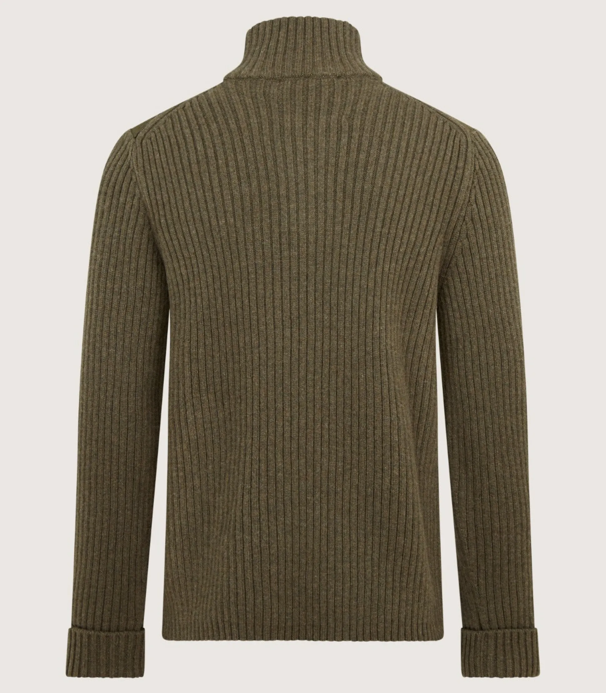 Unisex Quarter Zip Commando Sweater
