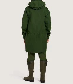 Unisex Technical Atholl Smock In Rifle Green