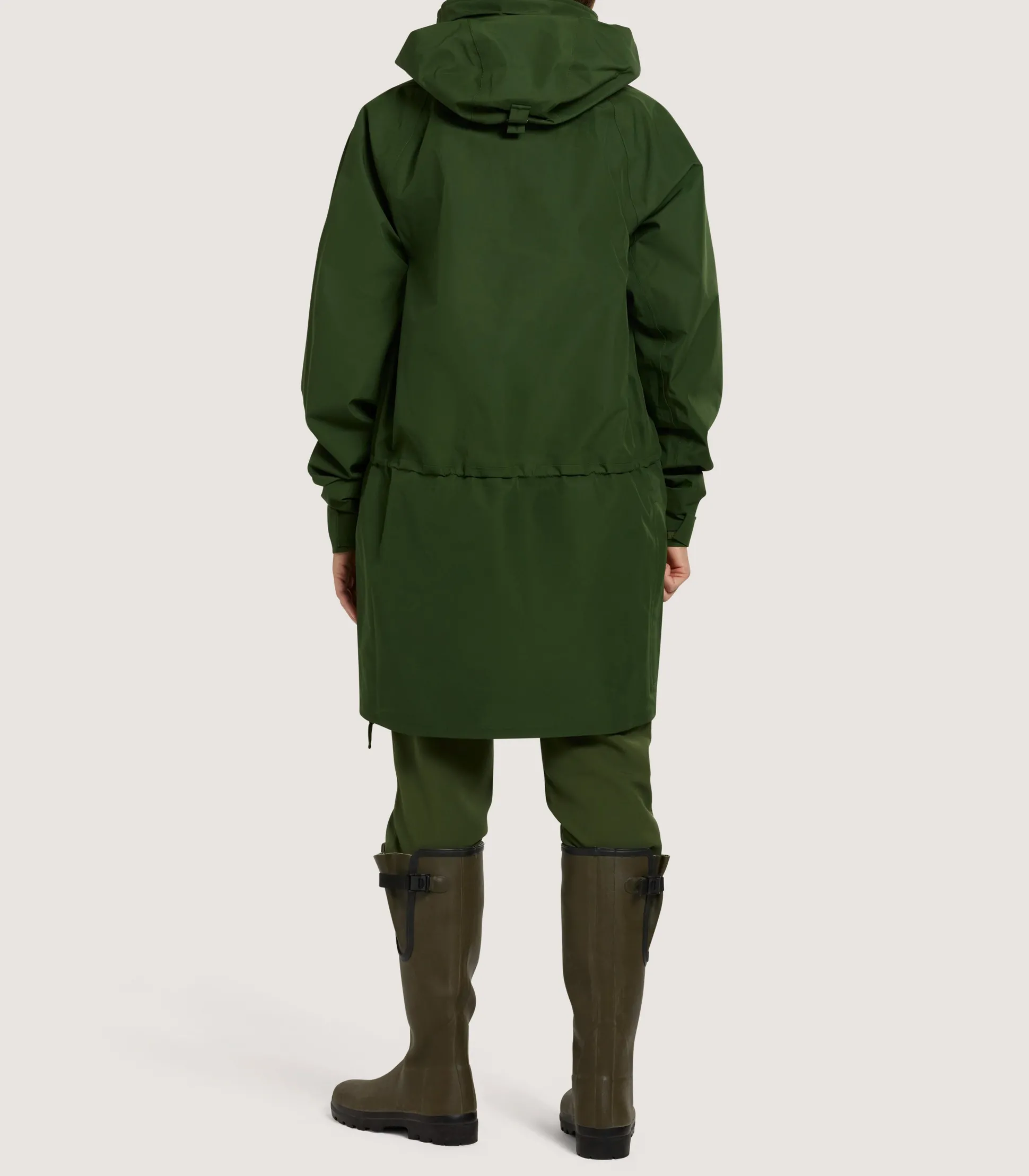 Unisex Technical Atholl Smock In Rifle Green