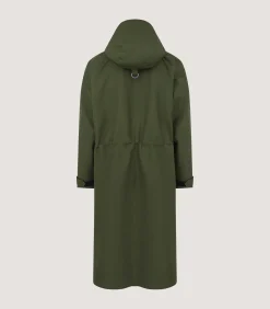 Unisex Technical Vatersay Sporting Cape In Rifle Green