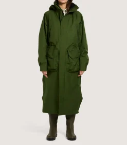 Unisex Technical Vatersay Sporting Cape In Rifle Green