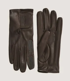 Women's Cape Leather Sporting Glove - Velcro Cuff In Brown