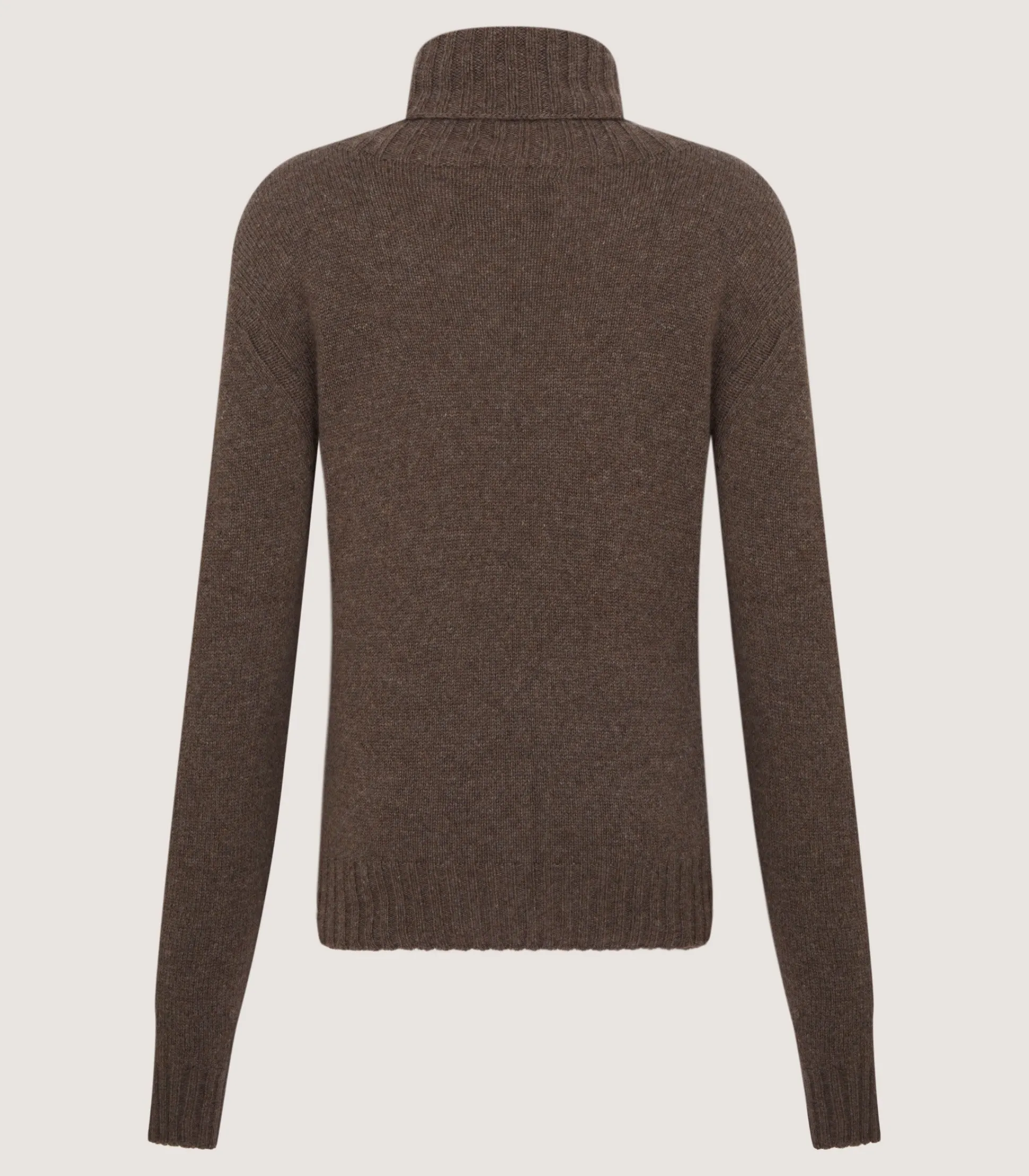 Women's Cashmere Turtleneck Sweater With Chest Pocket
