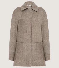 Women's Estate Coat in Pebble
