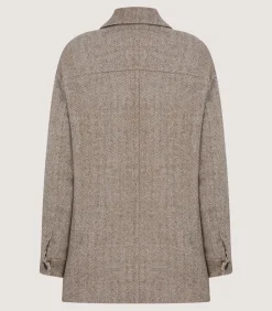 Women's Estate Coat in Pebble
