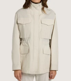 Women's Field Jacket In Oatmeal