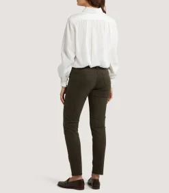 Women's Five Pocket Trouser in Loden