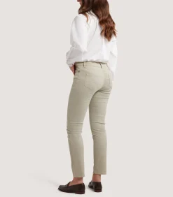 Women's Five Pocket Trouser in Stone