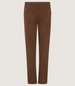 Women's Five Pocket Trouser in Walnut
