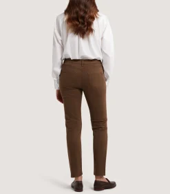 Women's Five Pocket Trouser in Walnut